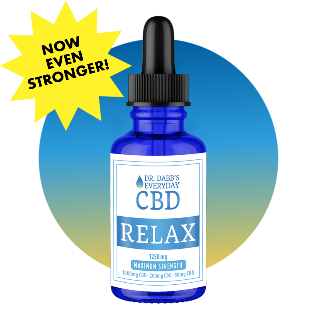 Relax 2500 + Terpenes: 2500mg CBD Tincture - 30ml – Dr. Dabb's Relax 2500 + Terpenes: 2500mg CBD Tincture - 30ml – Dr. Dabb's
